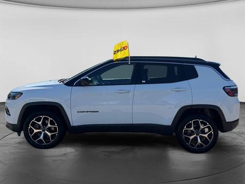 Bright White Clearcoat 2025 Jeep Compass Limited