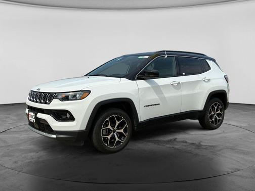 Bright White Clearcoat 2025 Jeep Compass Limited