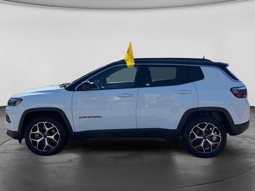 Bright White Clearcoat 2025 Jeep Compass Limited