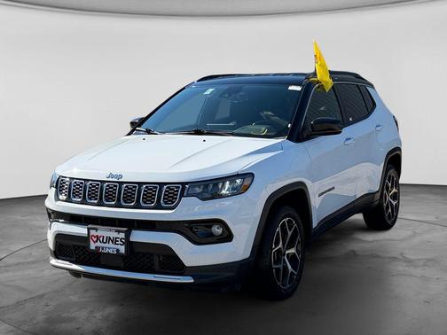 Bright White Clearcoat 2025 Jeep Compass Limited
