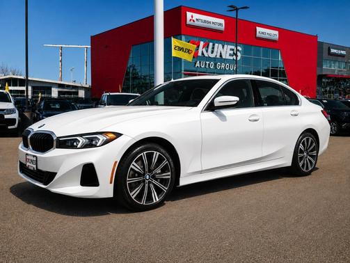 White Metallic 2025 BMW 330 xDrive