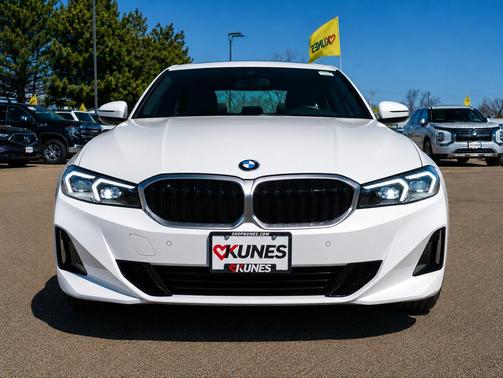 White Metallic 2025 BMW 330 xDrive