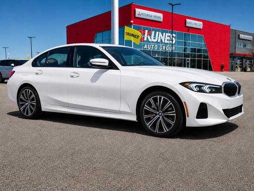 White Metallic 2025 BMW 330 xDrive