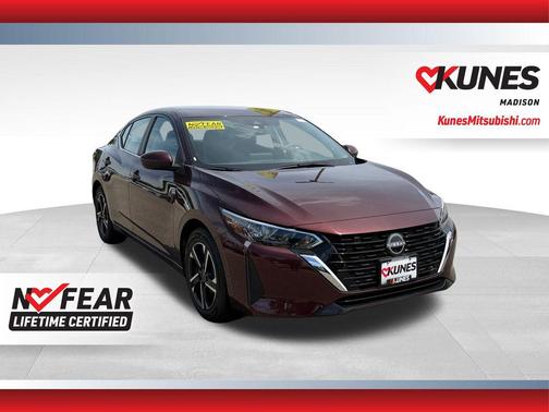 Rosewood Metallic 2025 Nissan Sentra SV