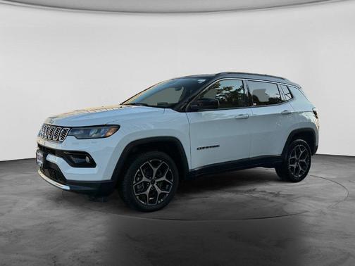 Bright White Clearcoat 2025 Jeep Compass Limited