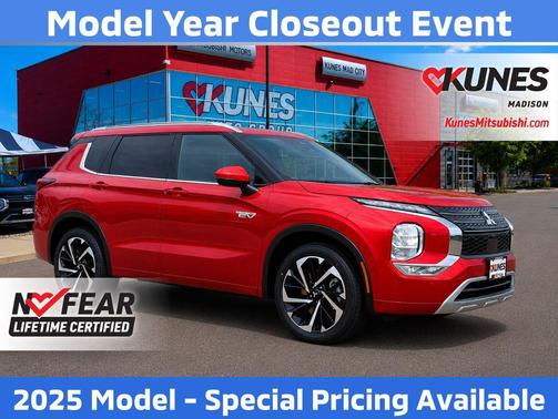 Red Diamond 2025 Mitsubishi Outlander PHEV SEL