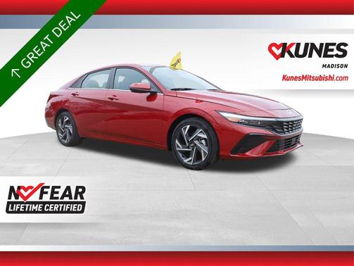 Ultimate Red 2025 Hyundai ELANTRA HEV Limited