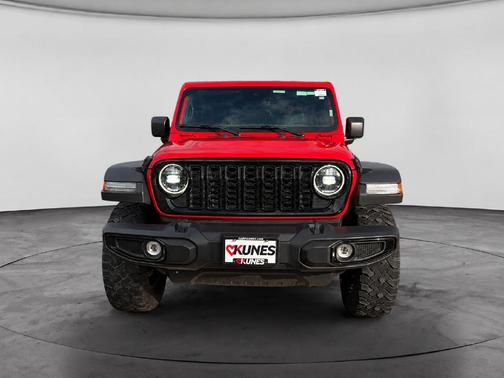 Firecracker Red Clearcoat 2025 Jeep Wrangler Willys
