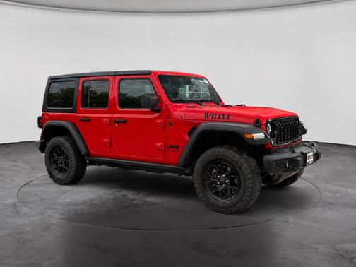 Firecracker Red Clearcoat 2025 Jeep Wrangler Willys