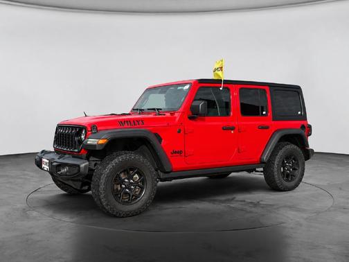 Firecracker Red Clearcoat 2025 Jeep Wrangler Willys