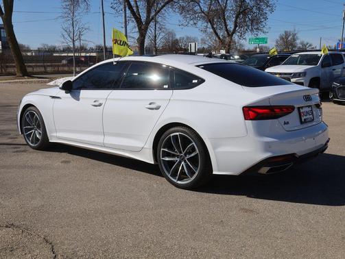 Arkona White 2024 Audi A5 Sportback 45 S Line Premium