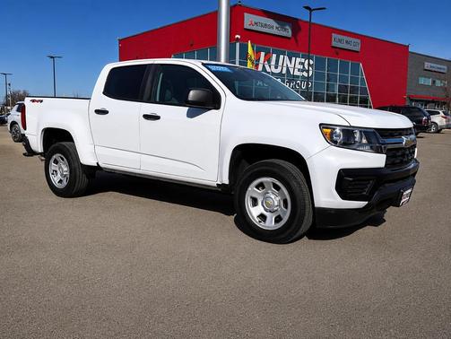 Summit White 2022 Chevrolet Colorado WT