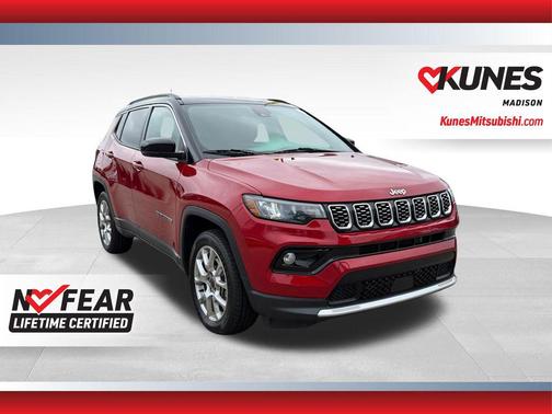 Red Hot Pearlcoat 2025 Jeep Compass Limited
