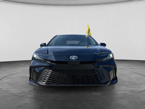 Midnight Black Metallic 2025 Toyota Camry SE