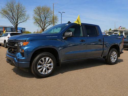 Lakeshore Blue 2024 Chevrolet Silverado 1500 Custom