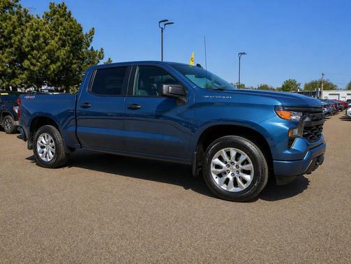 Lakeshore Blue 2024 Chevrolet Silverado 1500 Custom