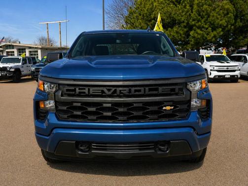 Lakeshore Blue 2024 Chevrolet Silverado 1500 Custom