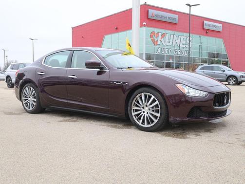 Red 2015 Maserati Ghibli S Q4