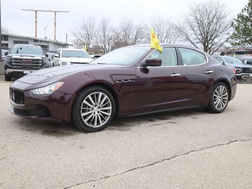 Red 2015 Maserati Ghibli S Q4