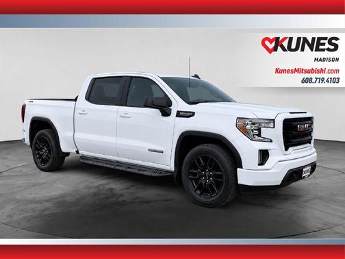 Summit White 2019 GMC Sierra 1500 Elevation