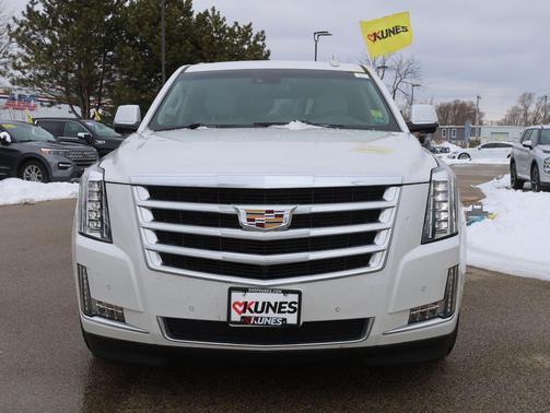 Crystal White Tricoat 2017 Cadillac Escalade Premium Luxury