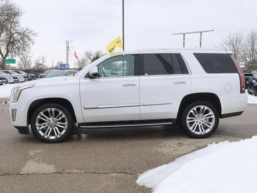 Crystal White Tricoat 2017 Cadillac Escalade Premium Luxury