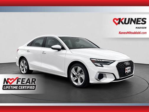 White 2024 Audi A3 Premium