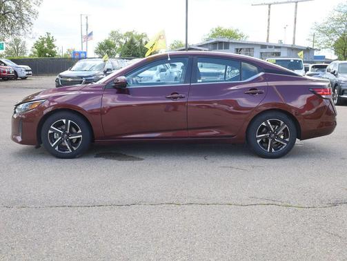 Rosewood Metallic 2025 Nissan Sentra SV