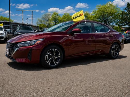 Rosewood Metallic 2025 Nissan Sentra SV