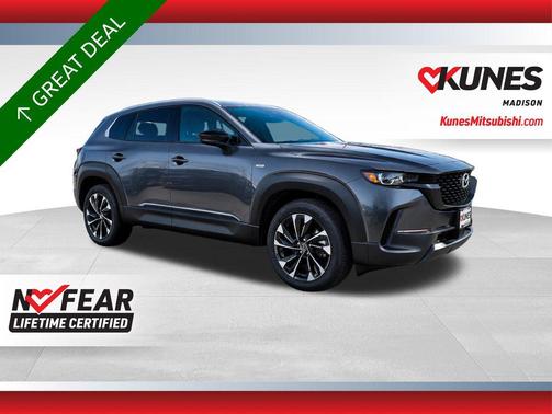 Machine Gray Metallic 2025 Mazda CX-50 Hybrid Premium Plus Package