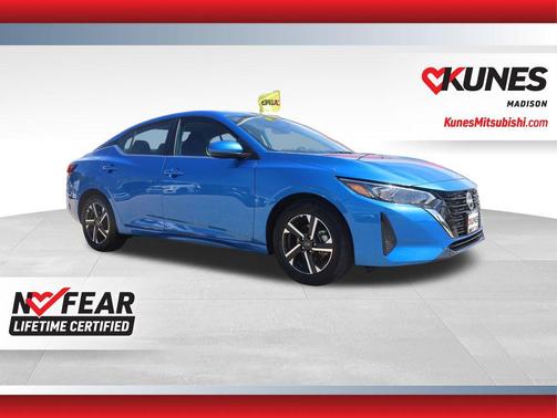 Electric Blue Metallic 2025 Nissan Sentra SV