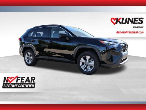 Midnight Black Metallic 2025 Toyota RAV4 Hybrid LE