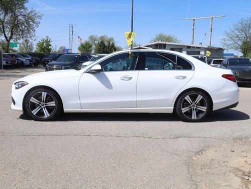 White 2025 Mercedes-Benz C-Class C 300 4MATIC