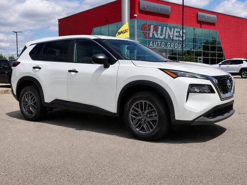 Glacier White 2023 Nissan Rogue S