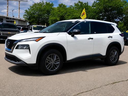 Glacier White 2023 Nissan Rogue S