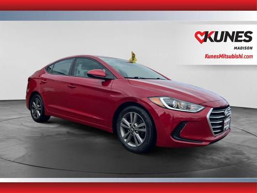 Scarlet Red 2018 Hyundai ELANTRA SEL