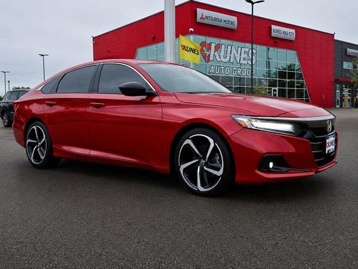 San Marino Red 2022 Honda Accord Sport 1.5T