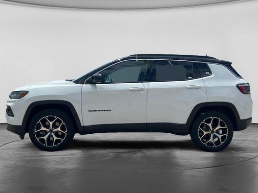 Bright White Clearcoat 2025 Jeep Compass Limited
