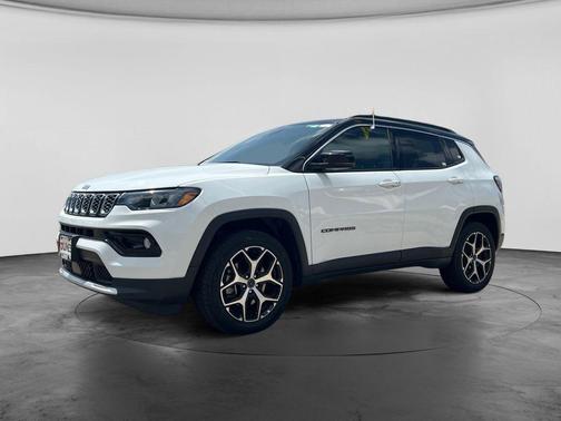 Bright White Clearcoat 2025 Jeep Compass Limited