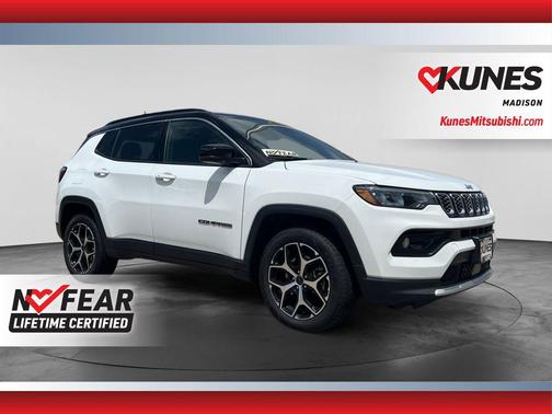 Bright White Clearcoat 2025 Jeep Compass Limited