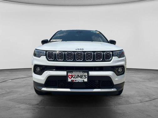 Bright White Clearcoat 2025 Jeep Compass Limited