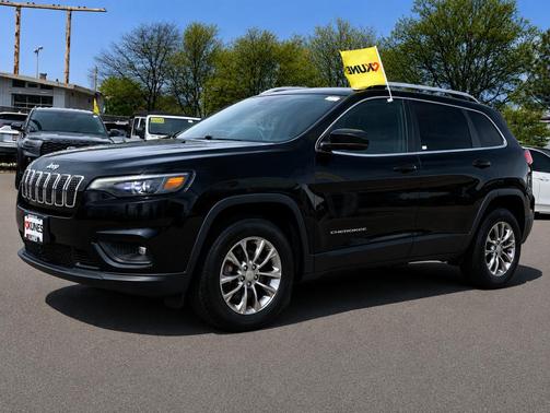 Diamond Black Crystal Pearlcoat 2020 Jeep Cherokee Latitude Lux