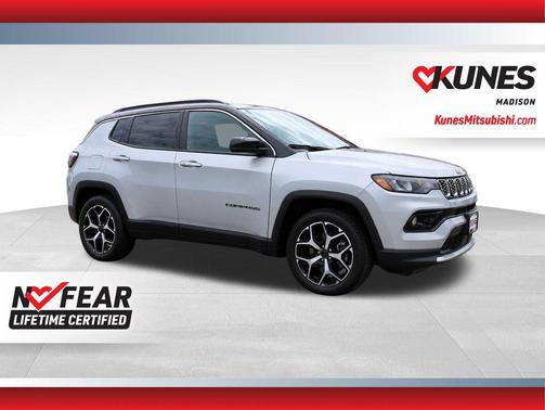 Silver Zynith Metallic Clearcoat 2025 Jeep Compass Limited