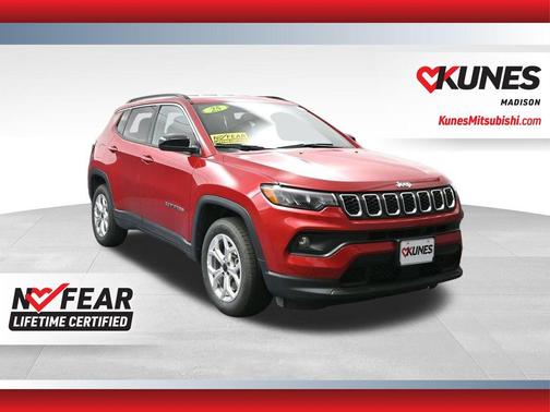 Red Hot Pearlcoat 2025 Jeep Compass Latitude