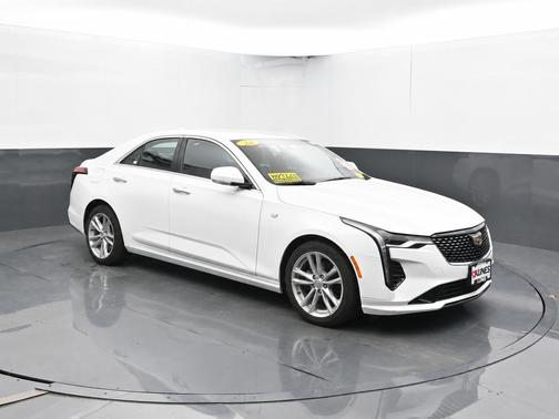 Summit White 2024 Cadillac CT4 Luxury