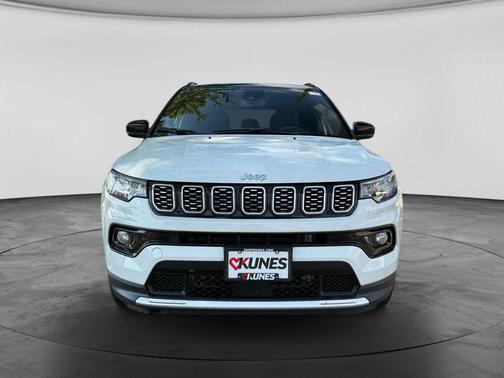 Bright White Clearcoat 2025 Jeep Compass Limited