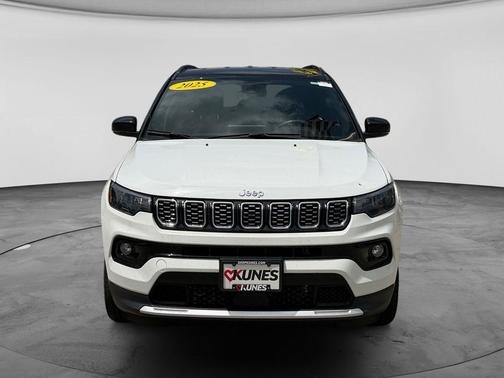 Bright White Clearcoat 2025 Jeep Compass Limited