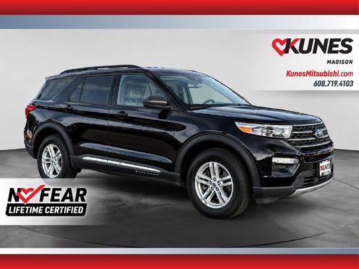 Black Metallic 2024 Ford Explorer XLT