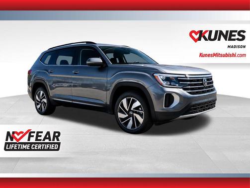 Gray 2025 Volkswagen Atlas 2.0T SE w/Technology 4MOTION