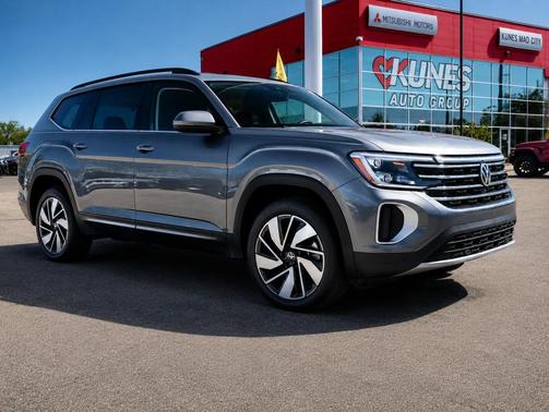 Gray 2025 Volkswagen Atlas 2.0T SE w/Technology 4MOTION